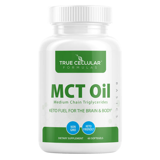 MCT Oil: Medium Chain Triglycerides - 60 Soft-Gel